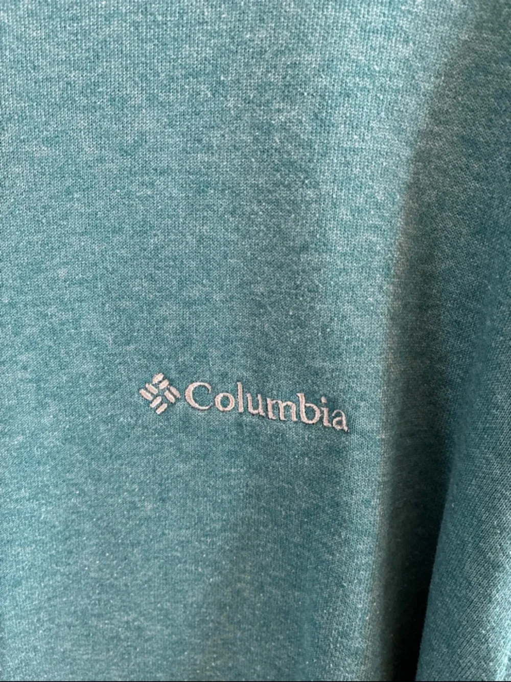 Columbia Teal Green Crewneck Sweatshirt